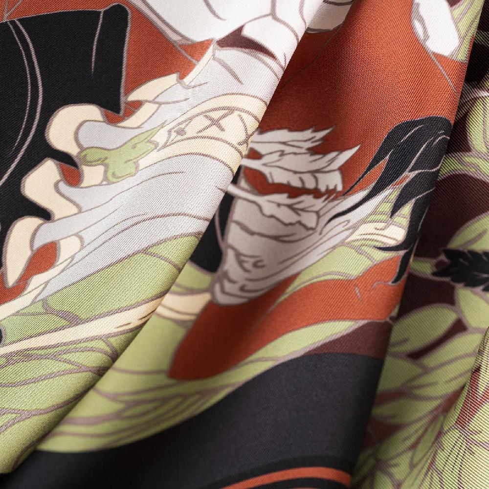 Rubinacci Foulard Artemide e Apollo ruggine Offerte
