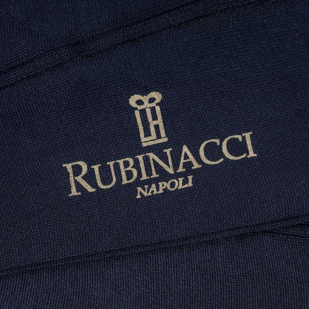 Rubinacci Calze in seta blu Qualità