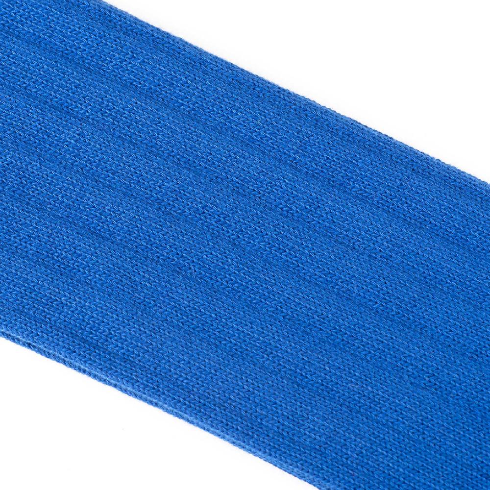 Rubinacci Calze in cotone a costa larga bluette Qualità Garantita