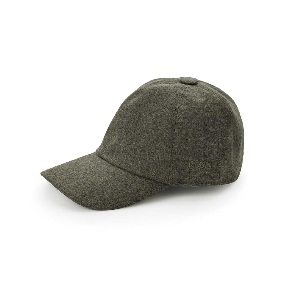 Rubinacci Cappello baseball in lana verde Acquista Ora