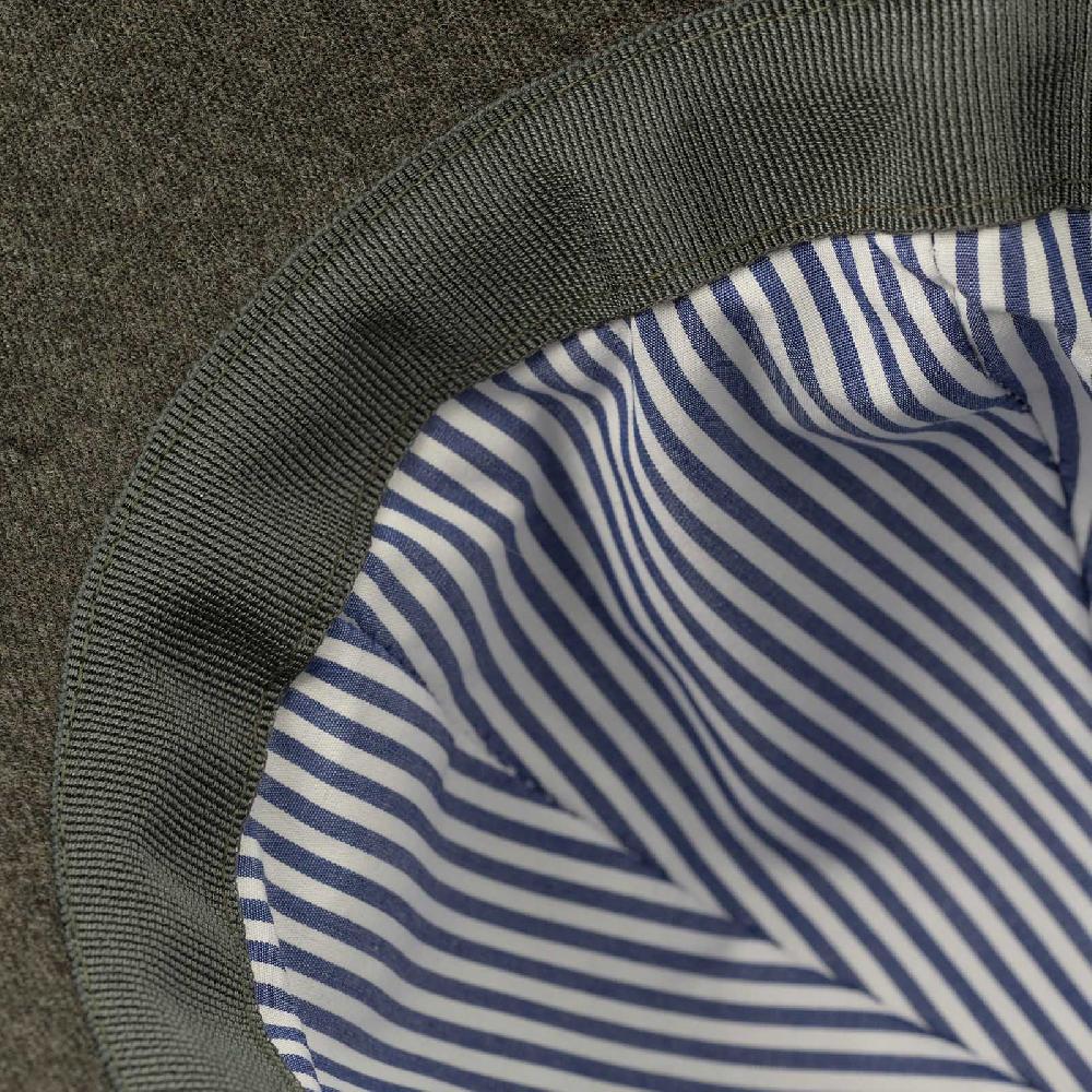 Rubinacci Cappello baseball in lana verde Acquista Ora