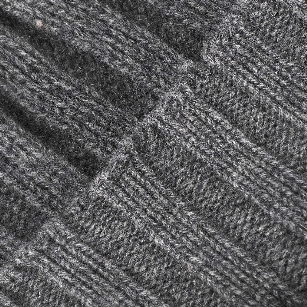 Rubinacci Cappello in cashmere grigio Presa