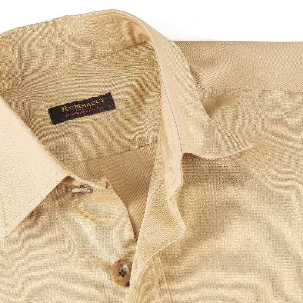 Rubinacci Vintage archive sahariana in cotone beige Qualità