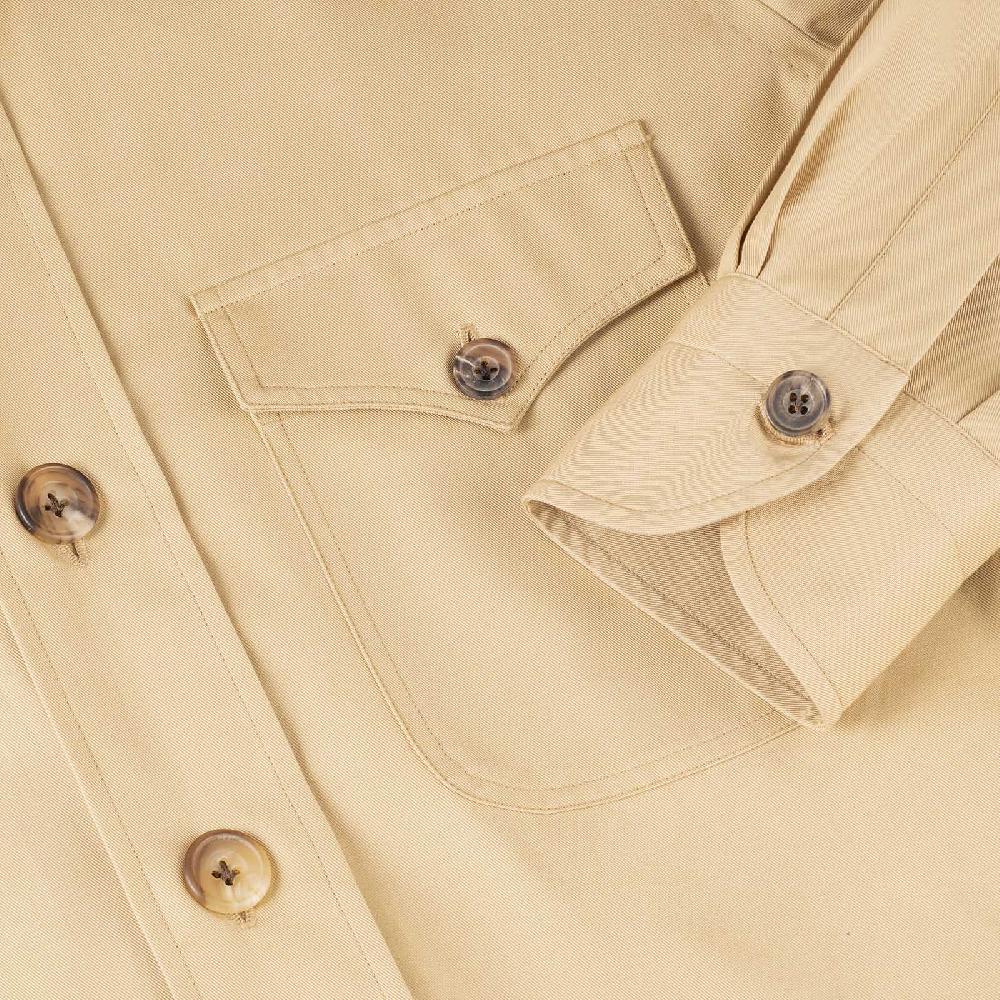 Rubinacci Vintage archive sahariana in cotone beige Qualità