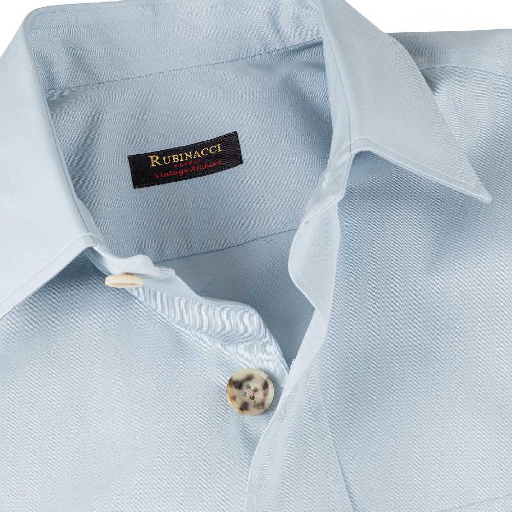 Rubinacci Vintage archive sahariana in cotone celeste Promozione