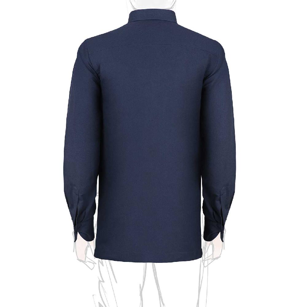 Rubinacci Vintage archive sahariana in cotone blu denim Pezzi Unici