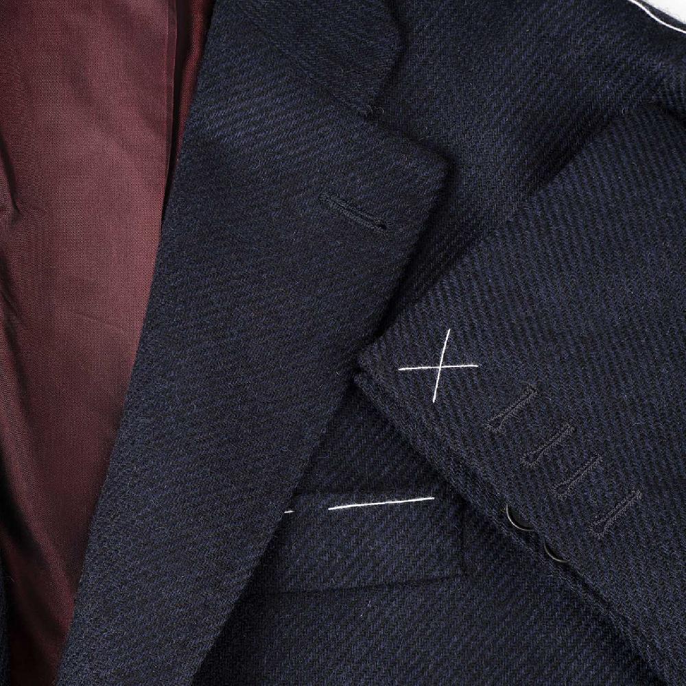 Rubinacci Vintage archive giacca in lana blu Negozi Online