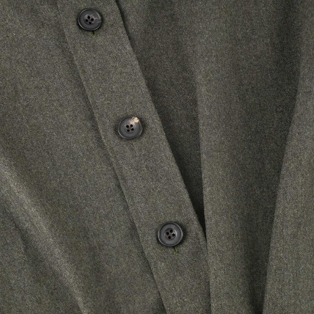 Rubinacci Overshirt in lana verde Online