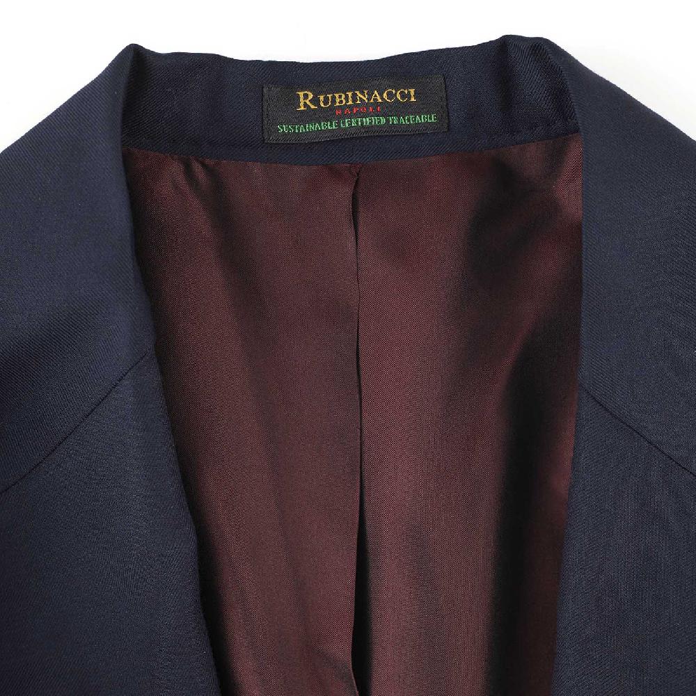 Rubinacci Giacca in Lana “Green Certified” blu Acquista Ora