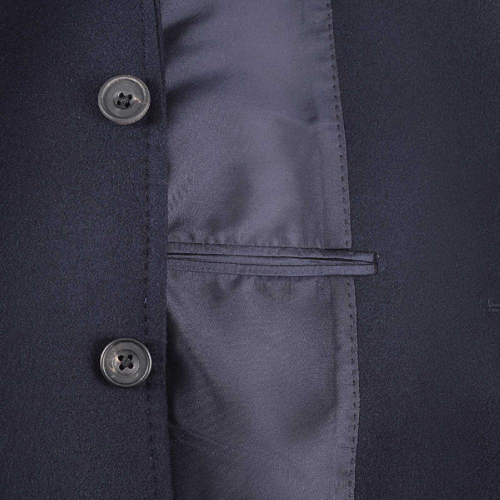 Rubinacci Giacca in lana blu Prezzo Ridotto