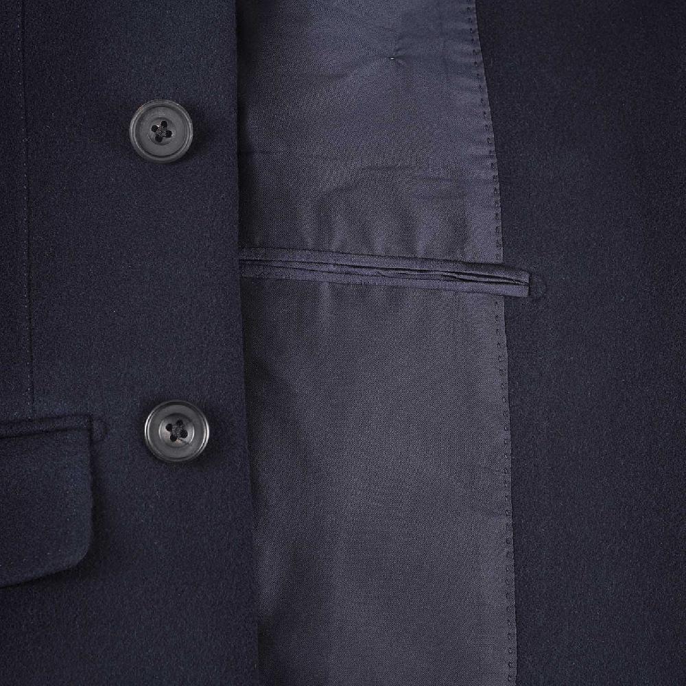 Rubinacci Giacca in lana blu Presa