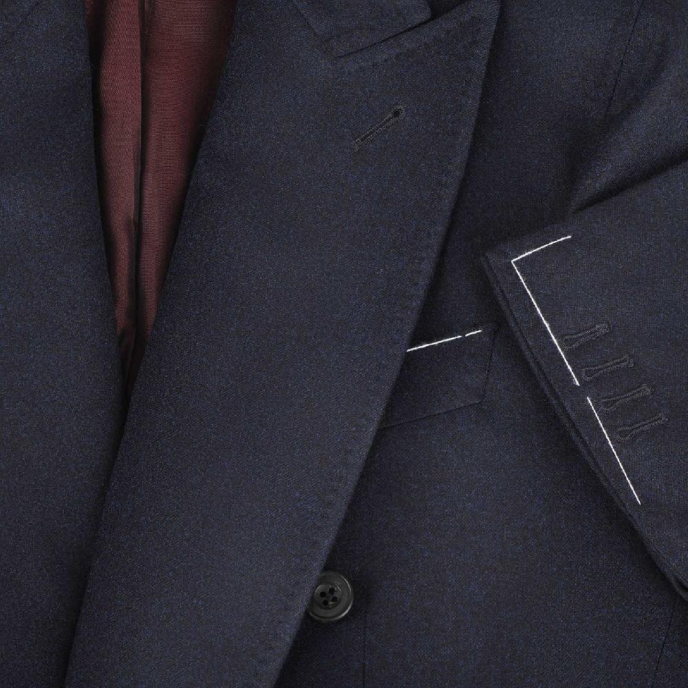 Rubinacci Giacca in flanella blu Offerta