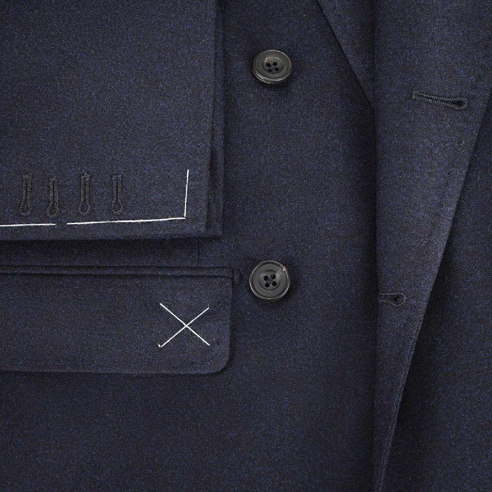 Rubinacci Giacca in flanella blu Offerta