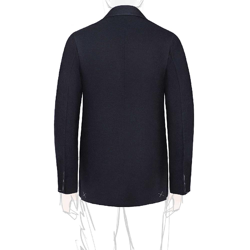 Rubinacci Giacca in flanella blu Hotsell