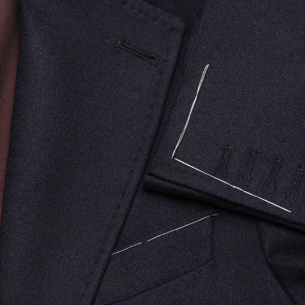 Rubinacci Giacca in flanella blu Hotsell