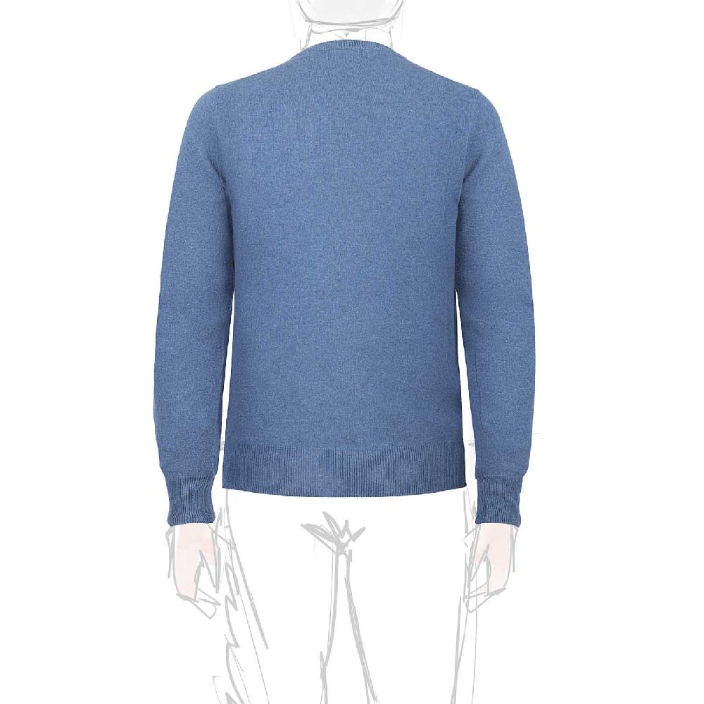 Rubinacci Girocollo in cashmere jeans Moda