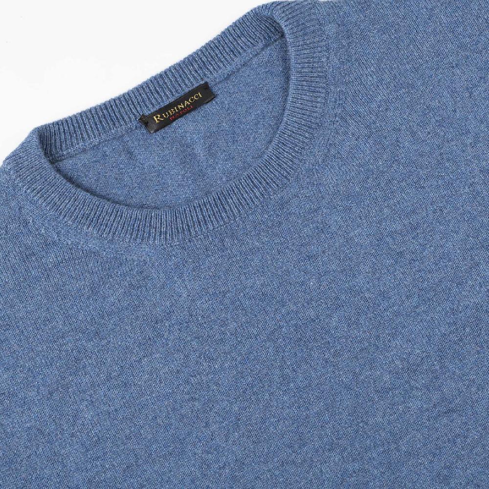 Rubinacci Girocollo in cashmere jeans Moda