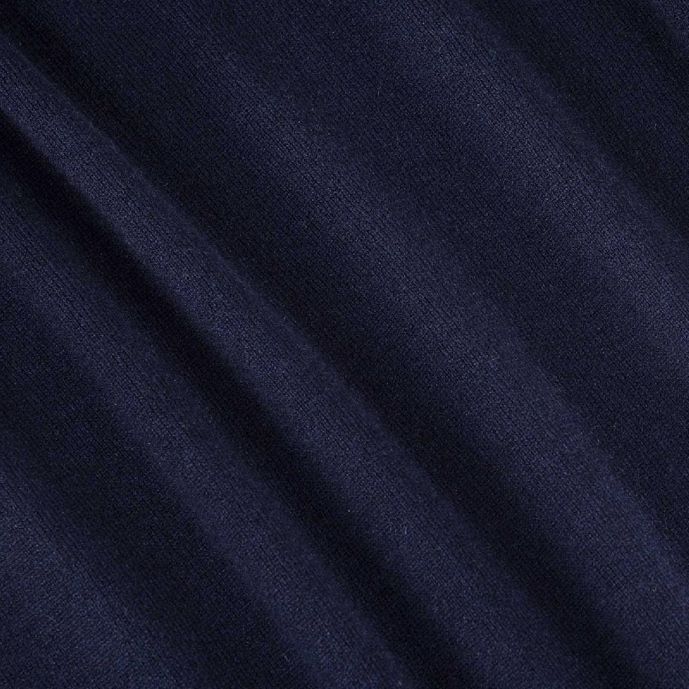 Rubinacci Girocollo in cashmere blu Italia