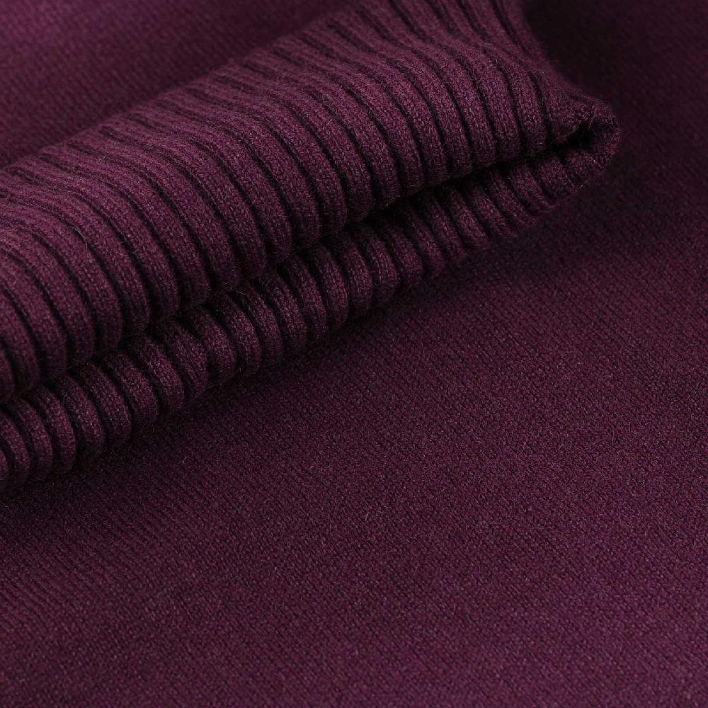 Rubinacci Collo alto in cashmere vino Prezzo Ridotto