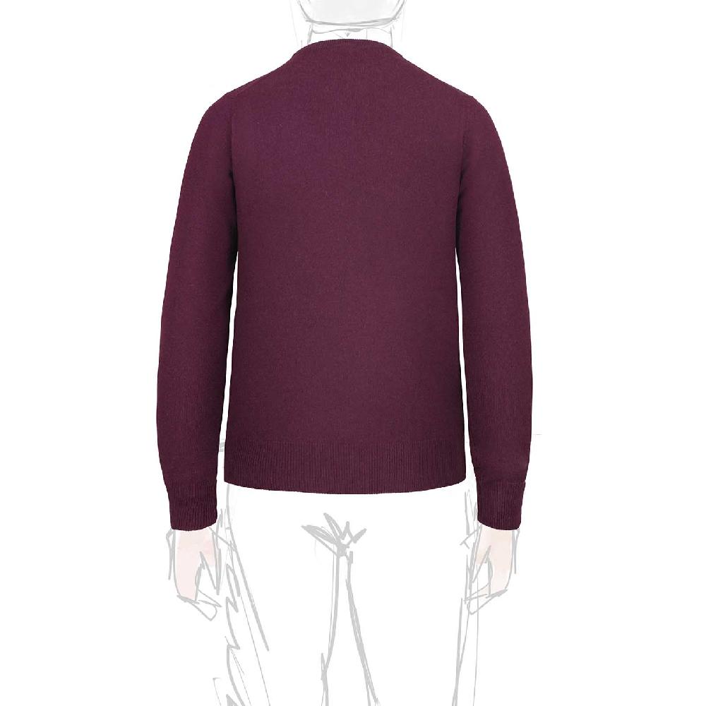 Rubinacci Girocollo in cashmere vino Convenienza