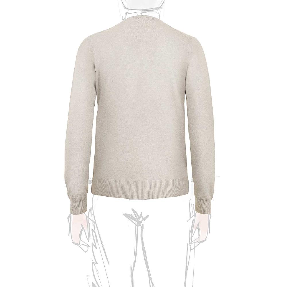Rubinacci Girocollo in cashmere perla Online
