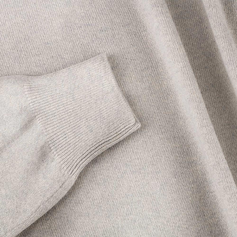 Rubinacci Girocollo in cashmere perla Online