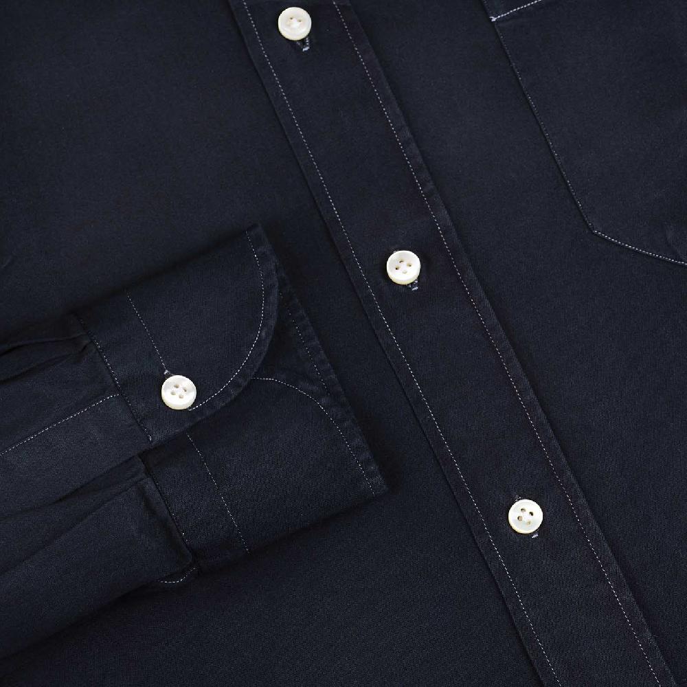 Rubinacci Camicia blu notte Saldi