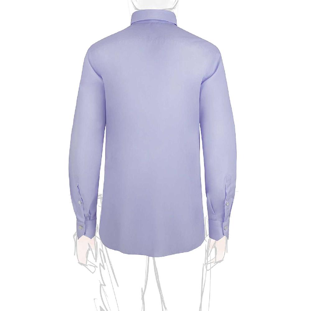 Rubinacci Camicia in cotone azzurra Hotsell