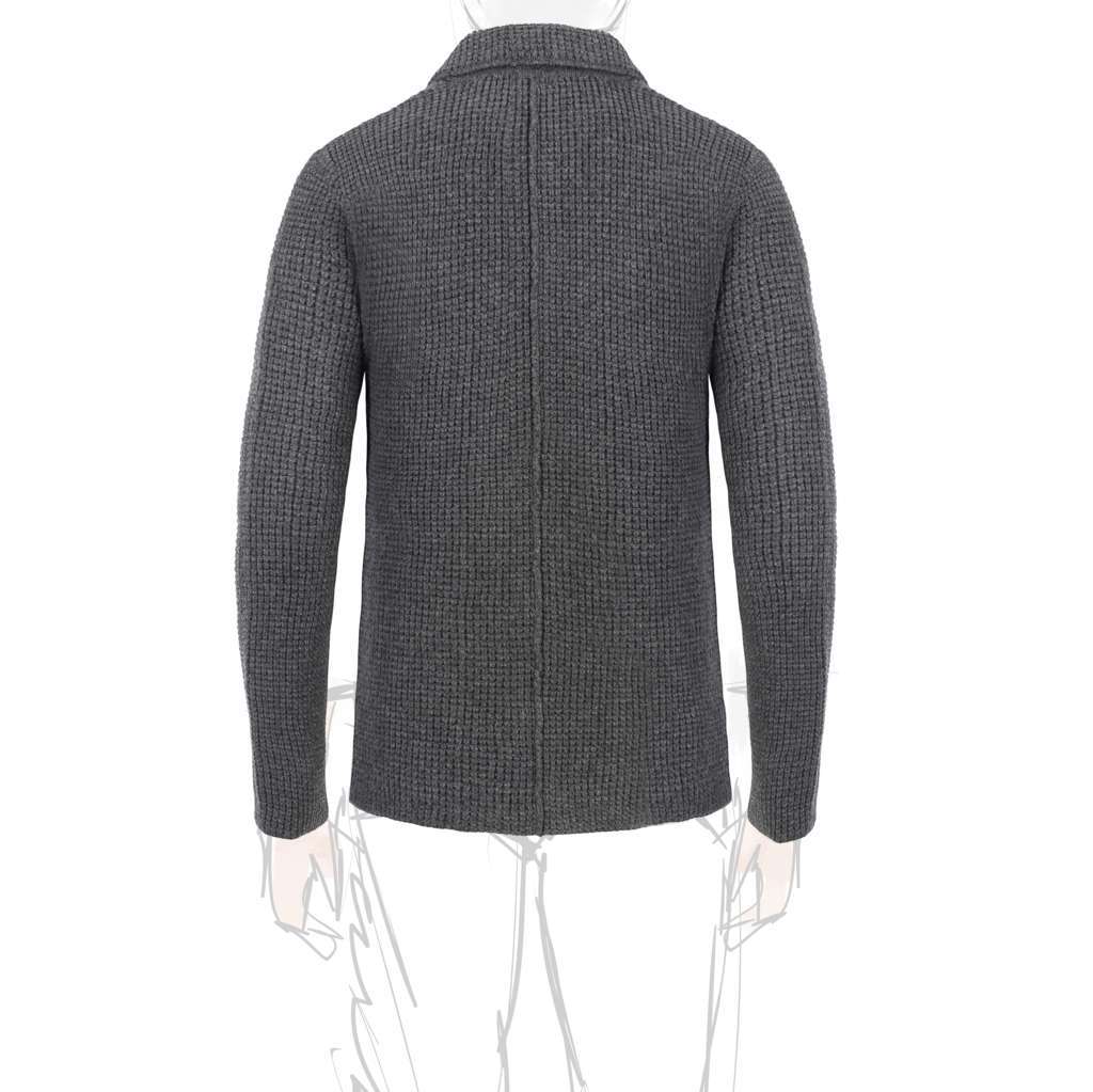 Rubinacci Cardigan cashmere grigio Moda