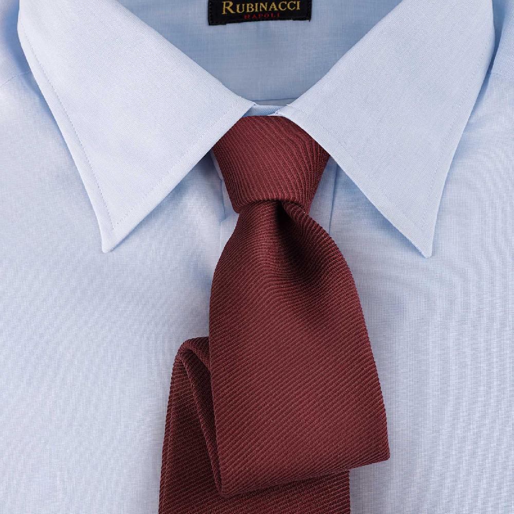 Rubinacci Camicia in cotone azzurra Vendita