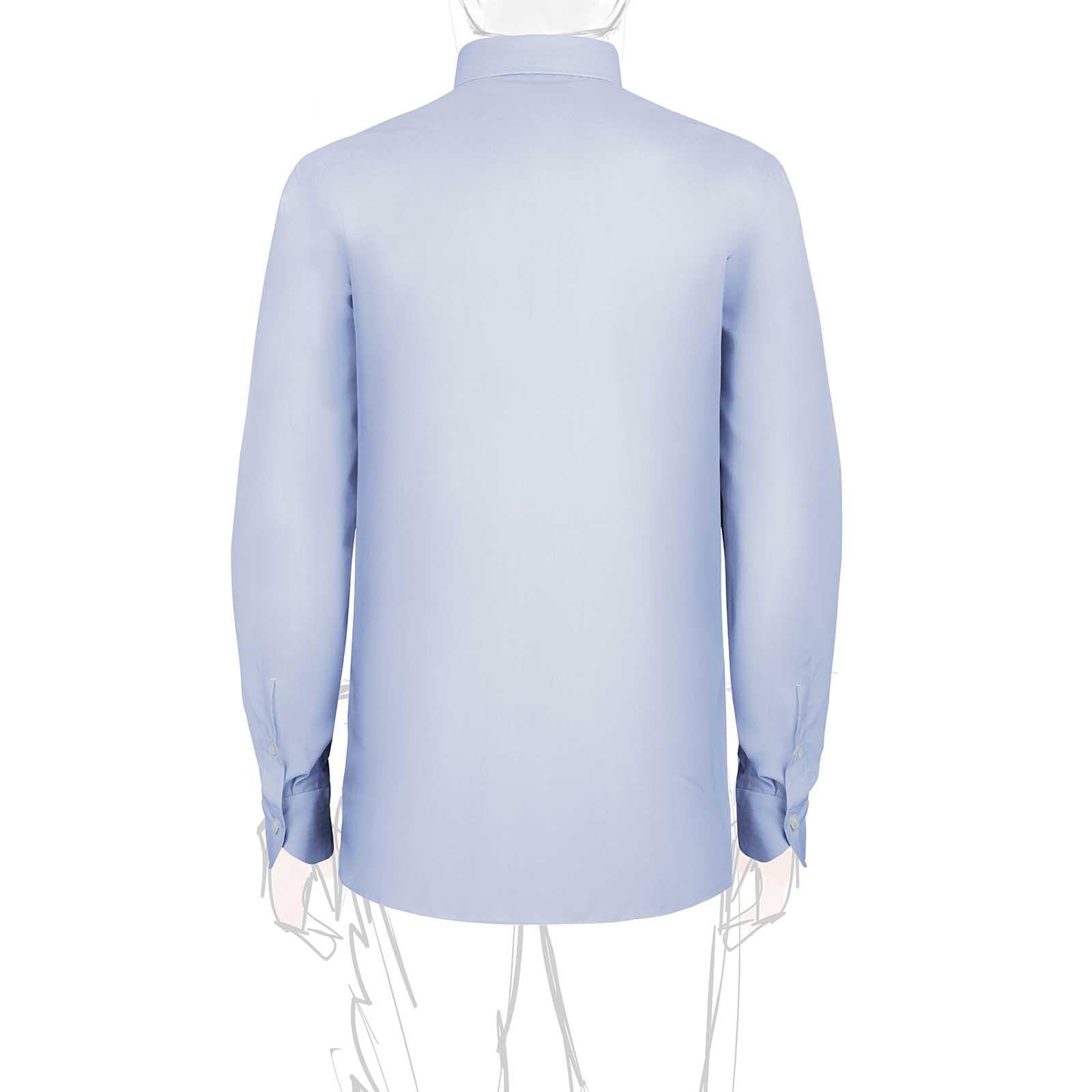 Rubinacci Camicia in cotone azzurra Vendita