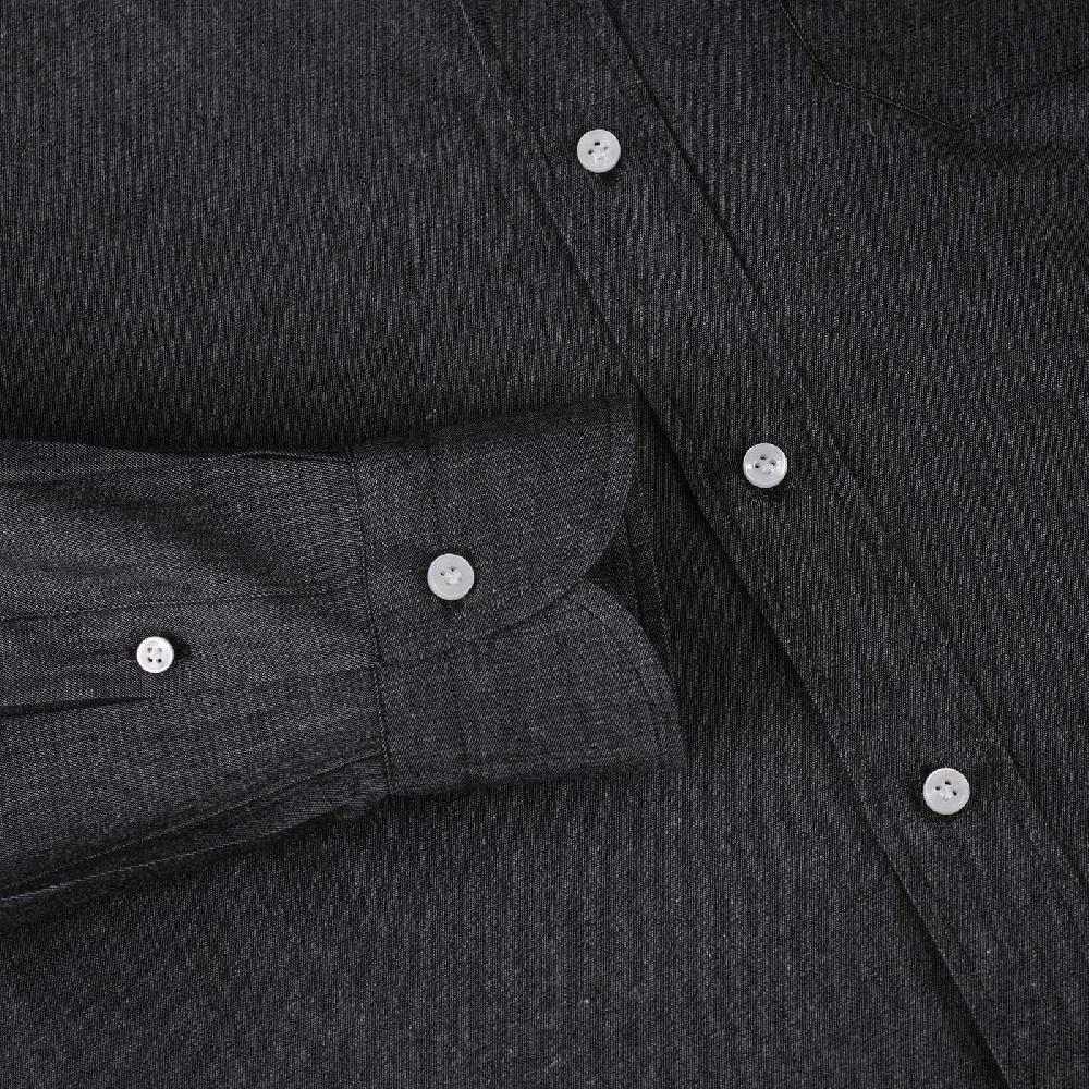 Rubinacci Camicia jeans grigio Pezzi Unici