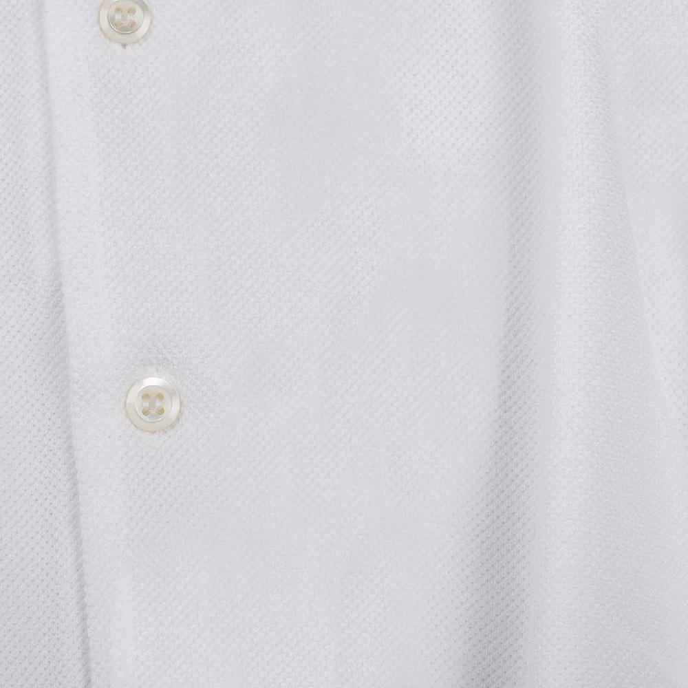 Rubinacci Camicia in piquet bianca Convenienza