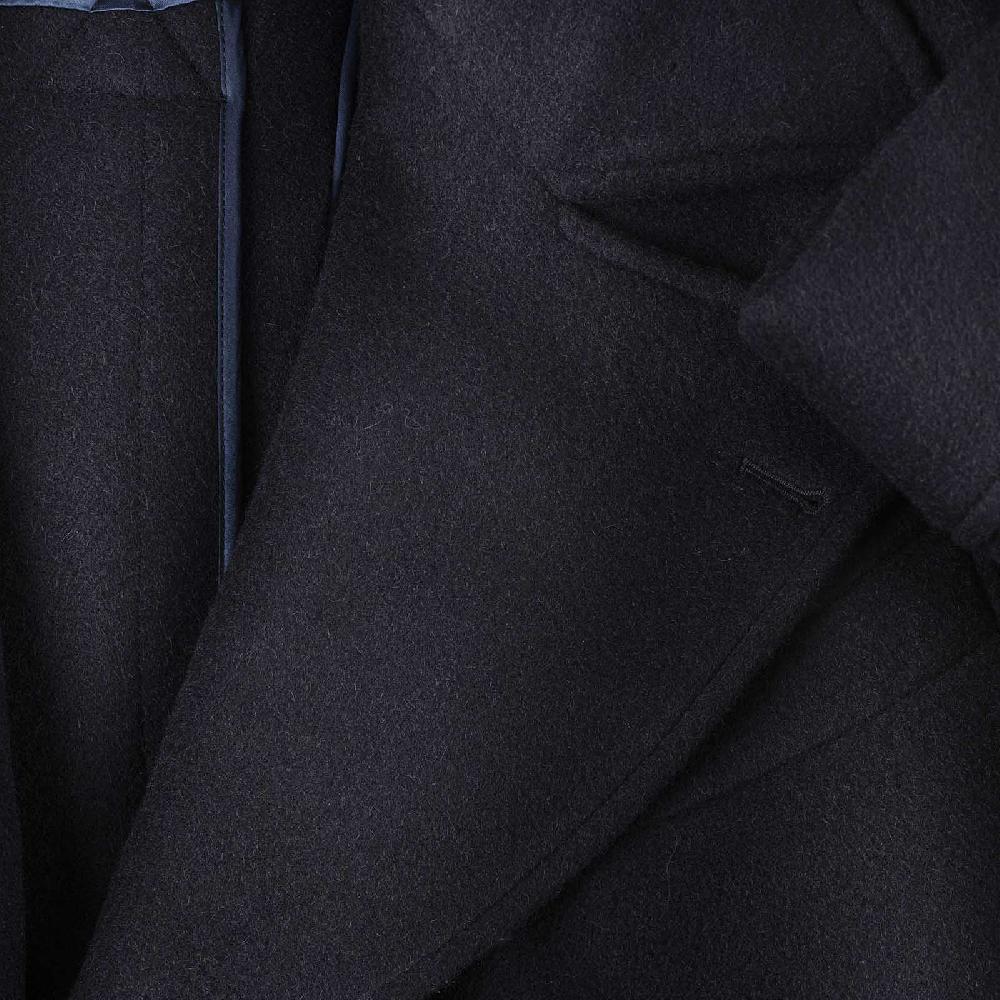 Rubinacci Cappotto ulster in cammello blu Sostegno trimestrale
