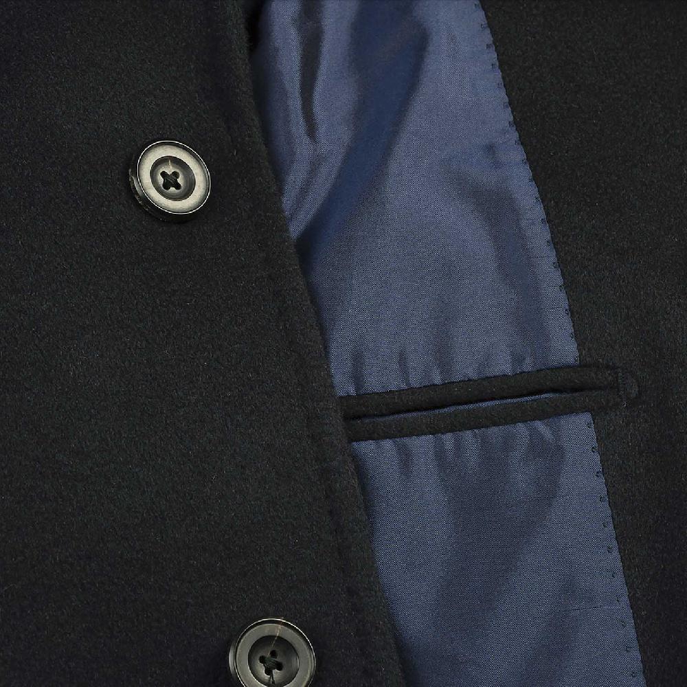 Rubinacci Cappotto in cashmere blu Pezzi Unici