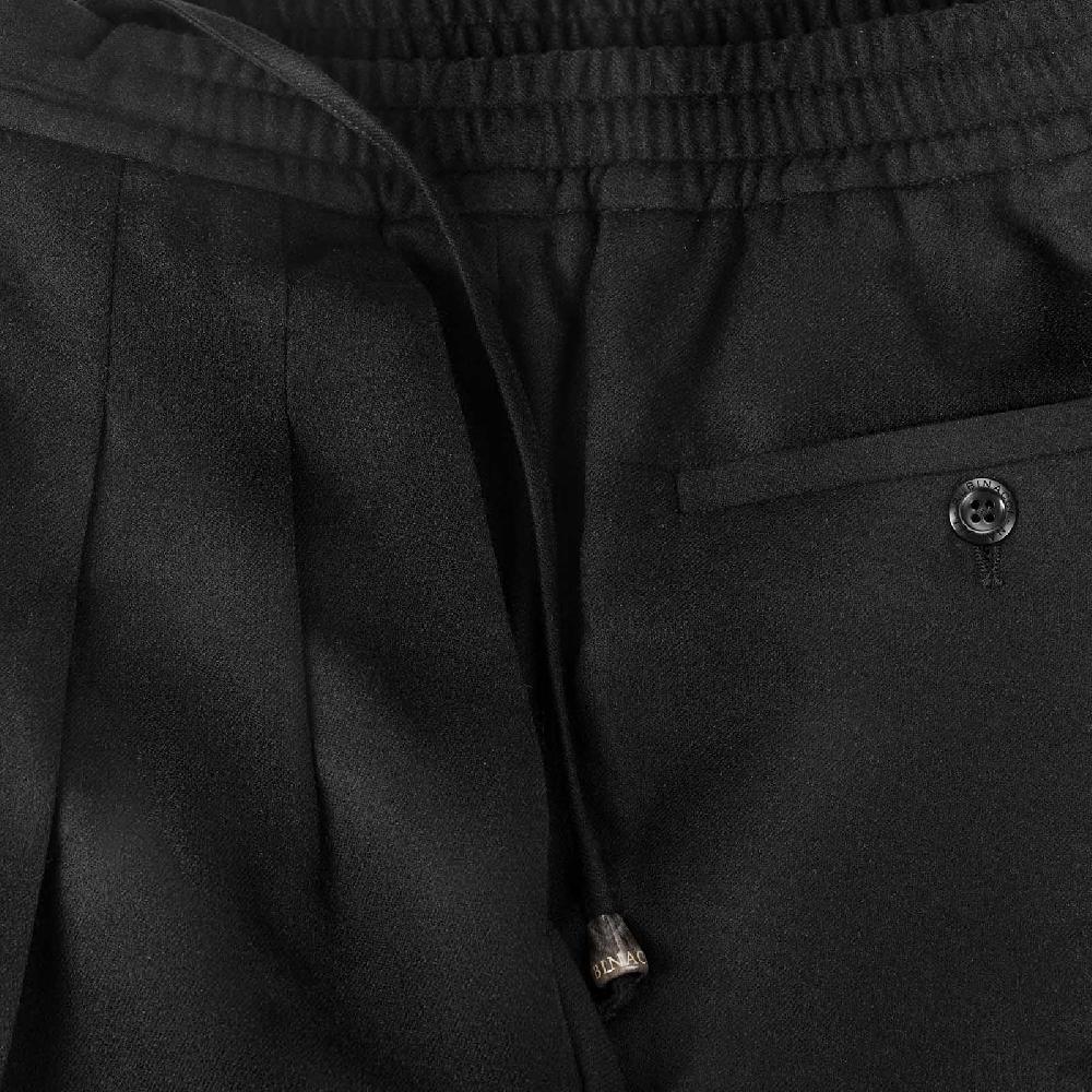 Rubinacci Pantalone leisure in flanella nero Cyber Monday