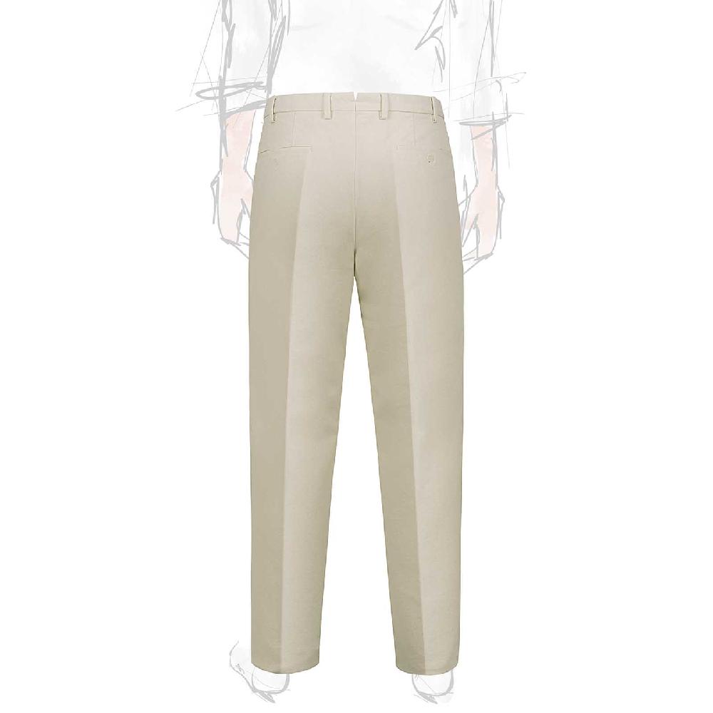 Rubinacci Pantalone in cotone panna Vendita calda