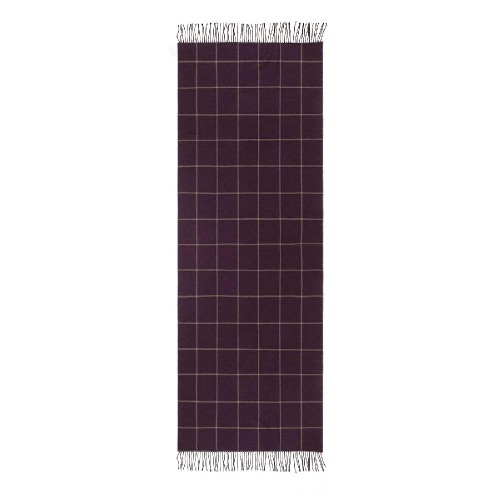 Rubinacci Sciarpa quadri bordeaux 50% di sconto con spedizione gratuita