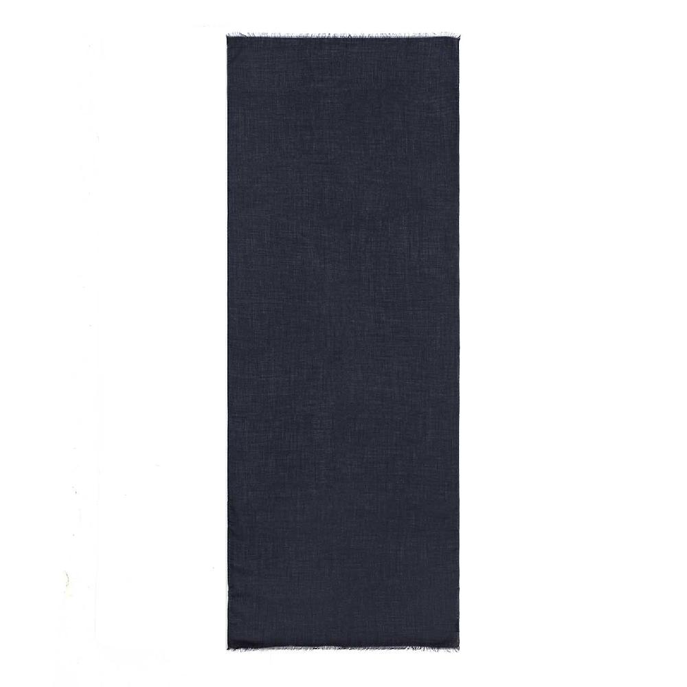 Rubinacci Sciarpa in cashmere blu navy Soddisfazione Garantita