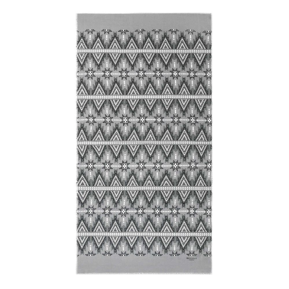 Rubinacci Sciarpa rombi grigio Sconto