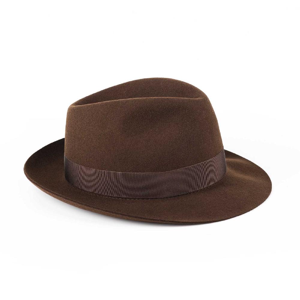 Rubinacci Fedora in lana testa di moro Offerta settimanale