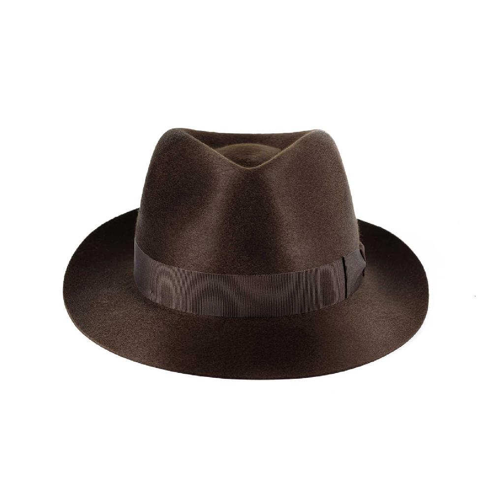 Rubinacci Fedora in cashmere testa di moro Ultimi due giorni