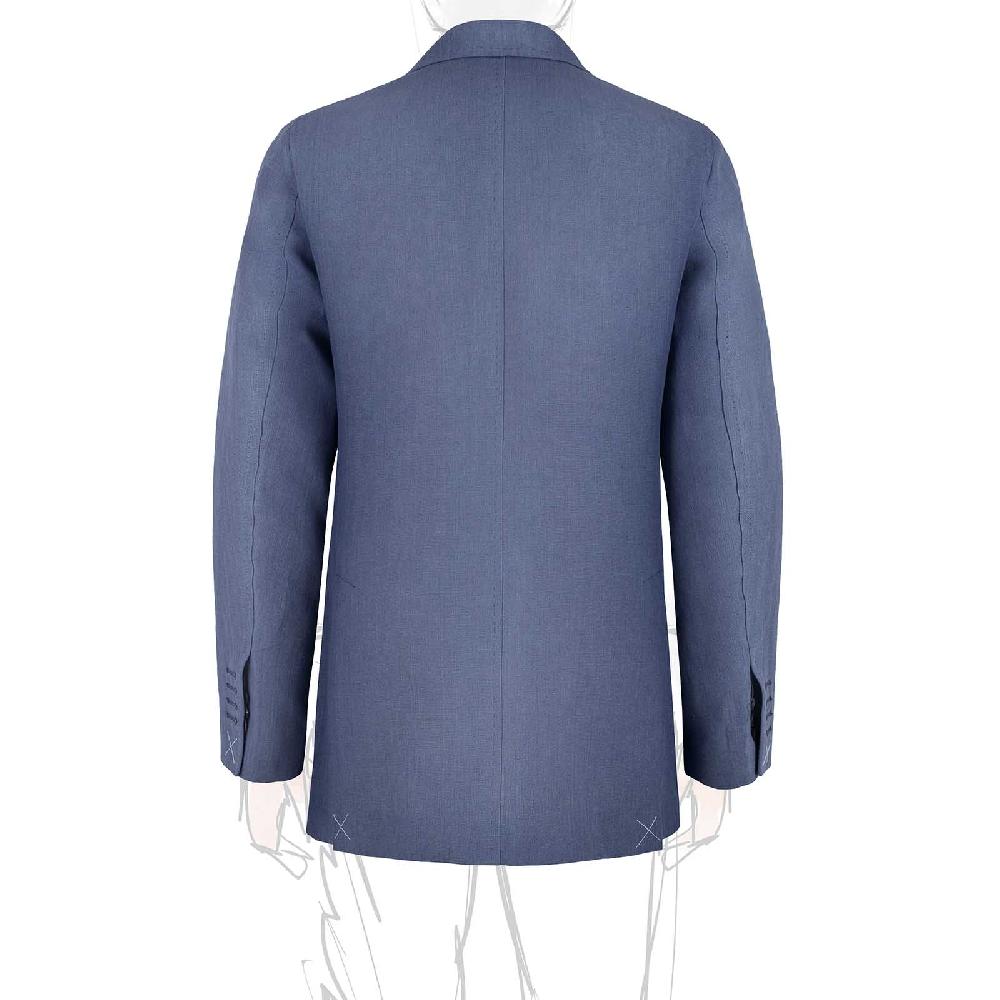 Rubinacci Giacca in lino denim Novità