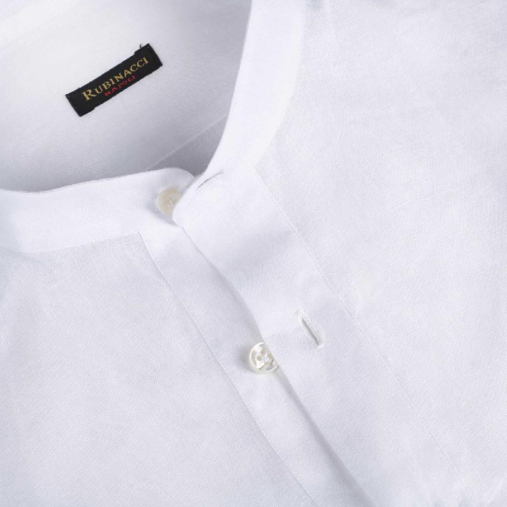 Rubinacci Polo guru in lino bianco Black Friday