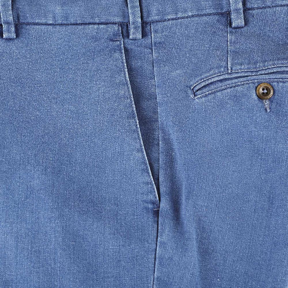 Rubinacci Pantalone in cotone jeans 4 stagioni Nuovi prodotti