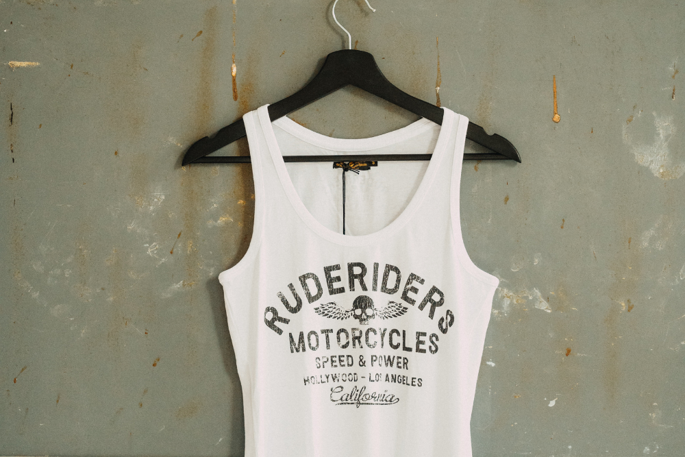 Rude Riders Canotta Donna Rude Riders Bianca Offerte