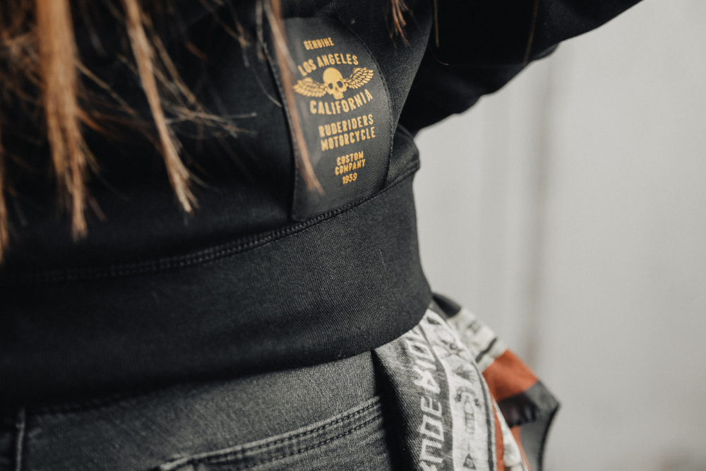 Rude Riders Felpa Unisex Ruderiders Negozio