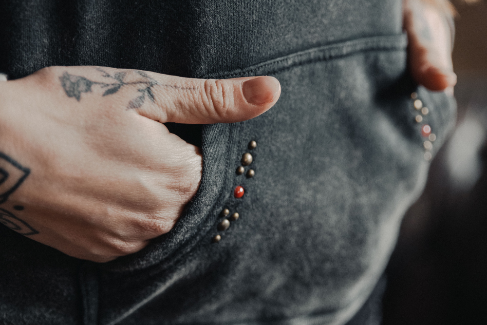 Rude Riders Felpa Donna Studs Italy