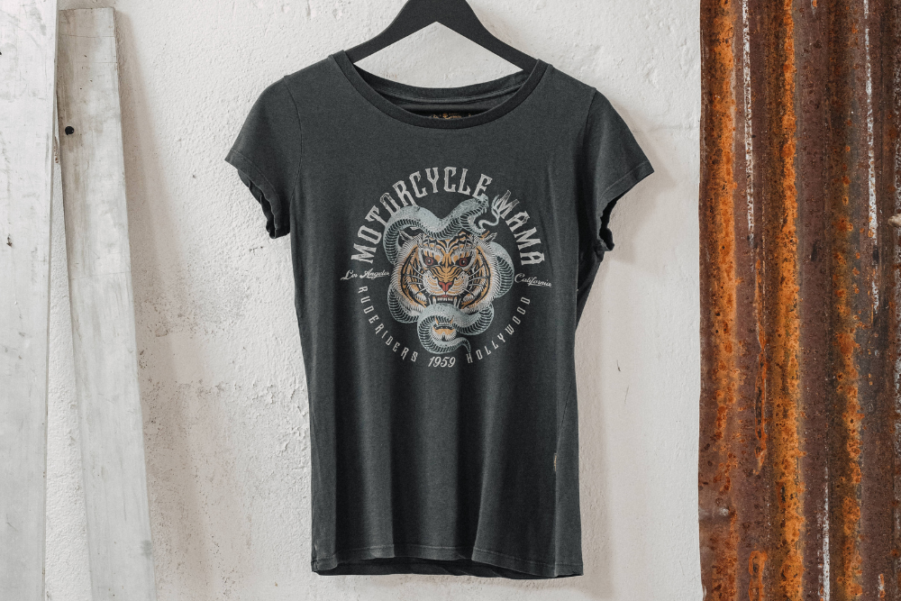 Rude Riders T-Shirt Donna Motormama In Linea