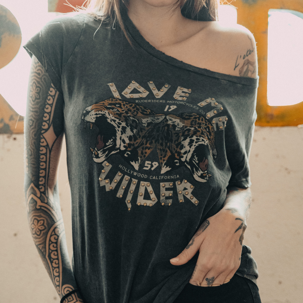 Rude Riders T-Shirt Donna Wilder Vendita